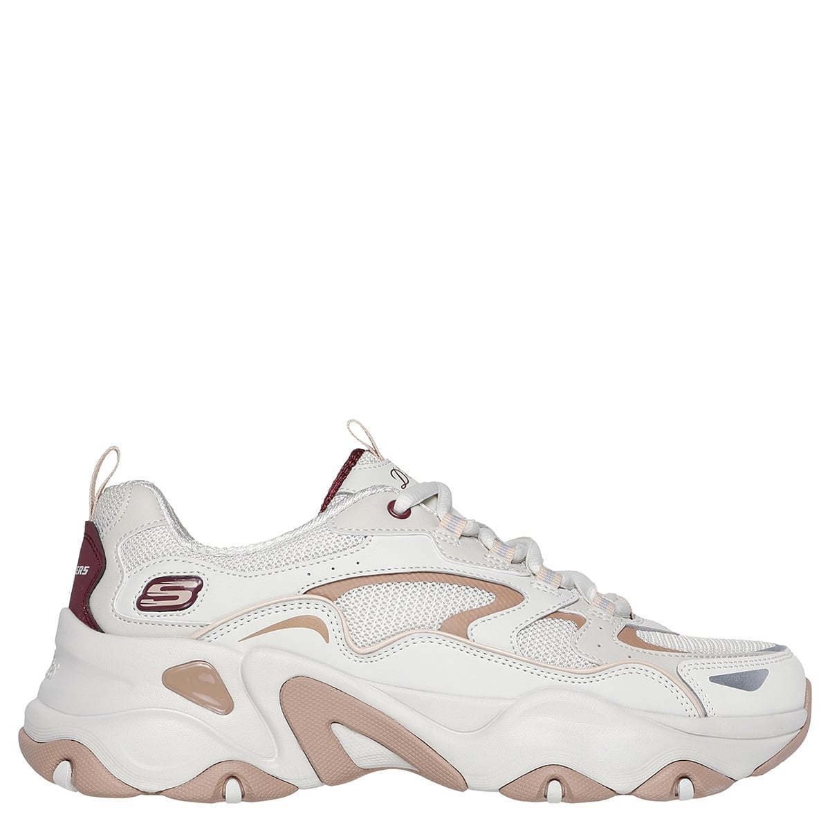 ZAPATILLAS MUJER SKECHERS URBANAS CREMA DLITES 5.0