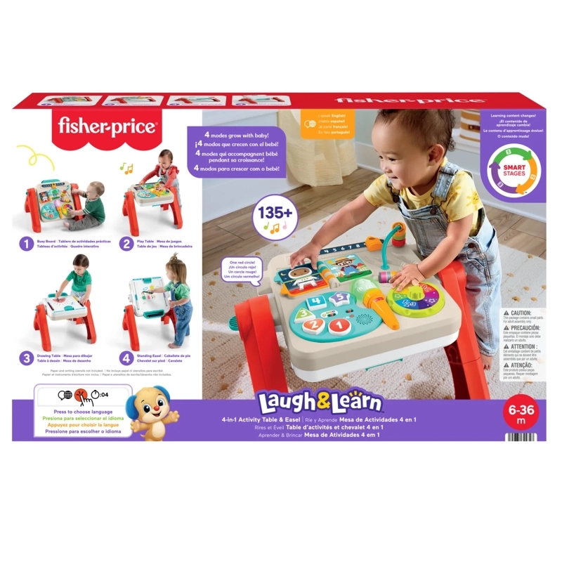 MESA DE ACTIVIDADES 4 EN 1 FISHER-PRICE