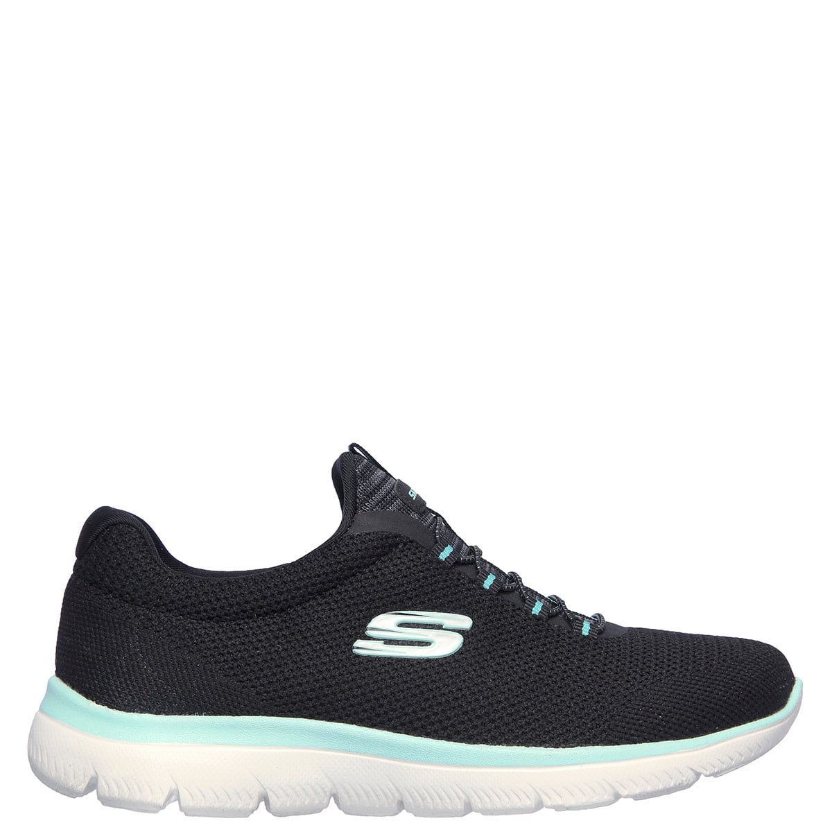 ZAPATILLAS MUJER SKECHERS TODA ACTIVIDAD NEGRO SUMMITS