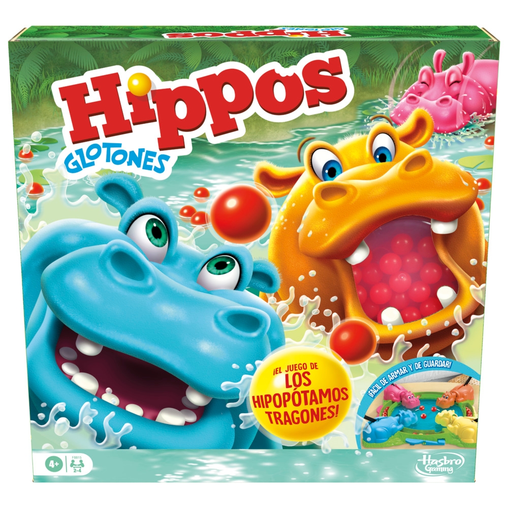 JUEGO MESA HASBRO HUNGRY HUNGRY HIPPOS REFRESH