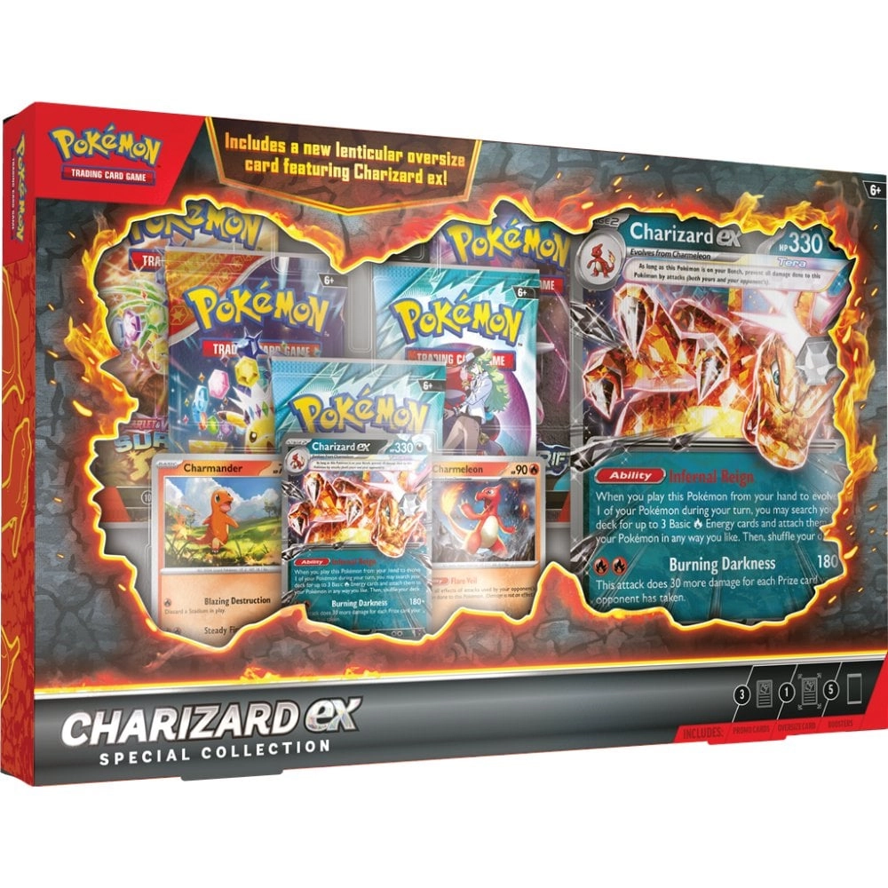 CARTAS POKEMON TCG - CHARIZARD CARDS SET ESPECIAL (ESPAÑOL)