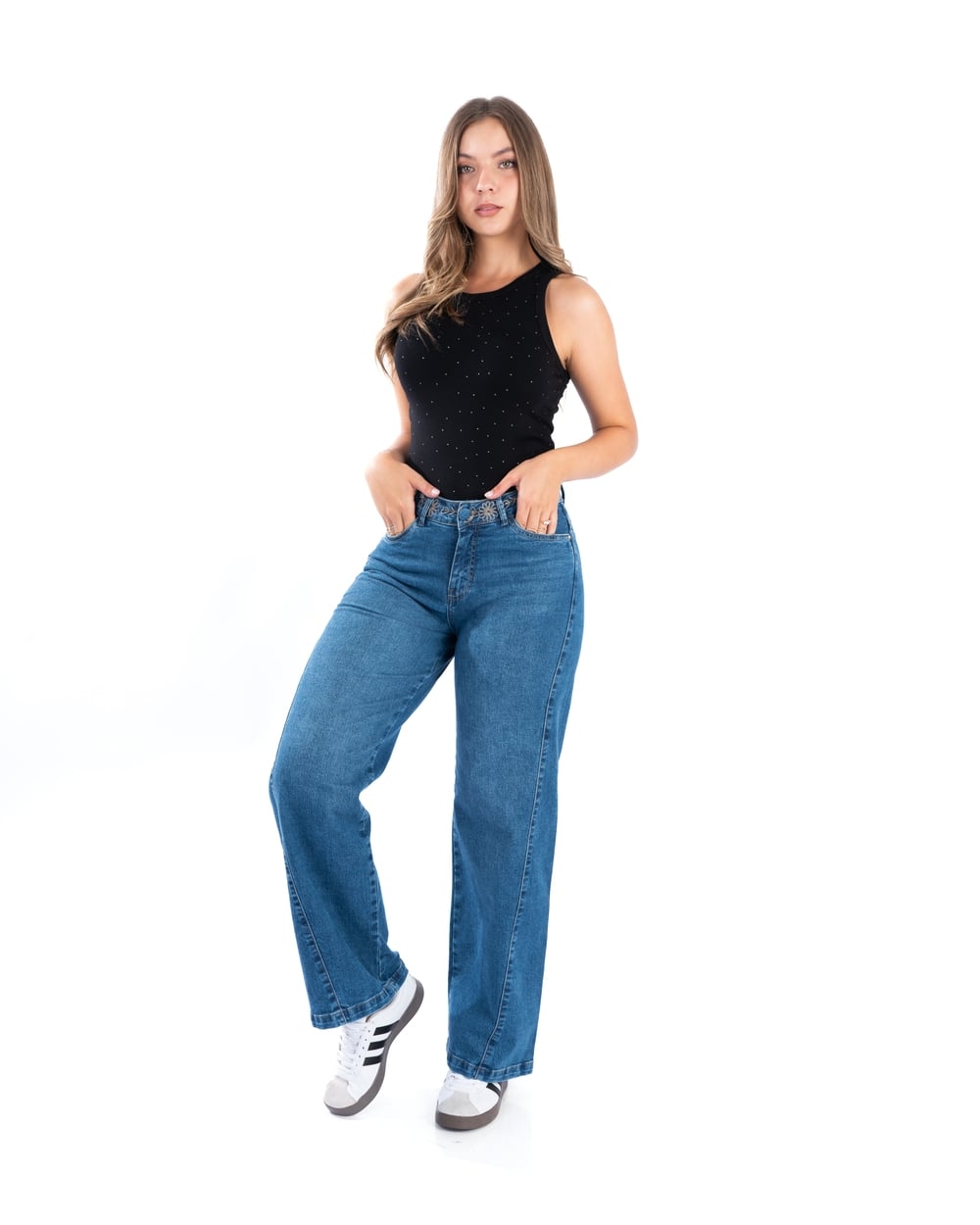 PANTALON WIDE LEG BRIGITH