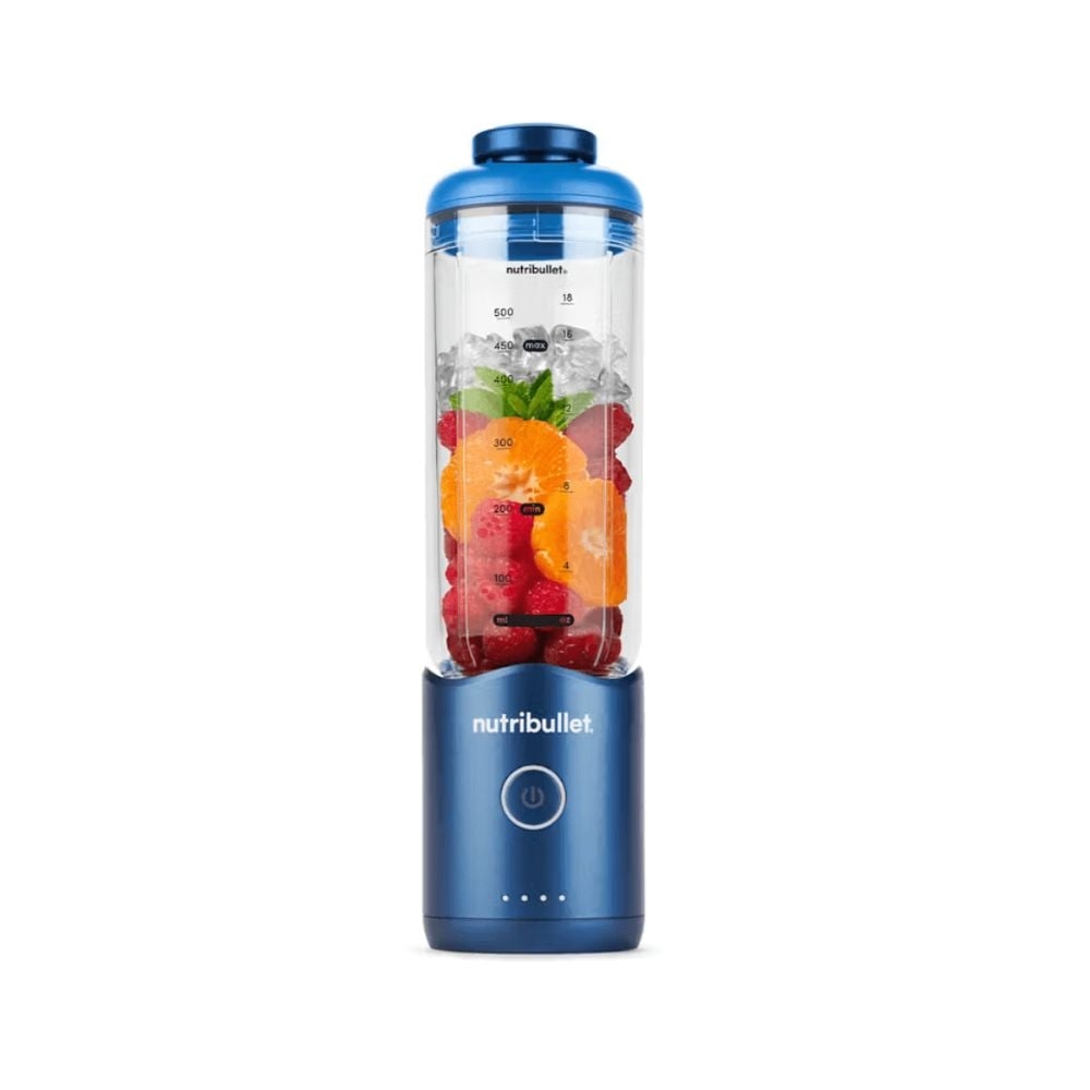 EXTACTOR DE NUTRIENTES PORTÁTIL NUTRIBULLET FLEX 650 ML AZUL