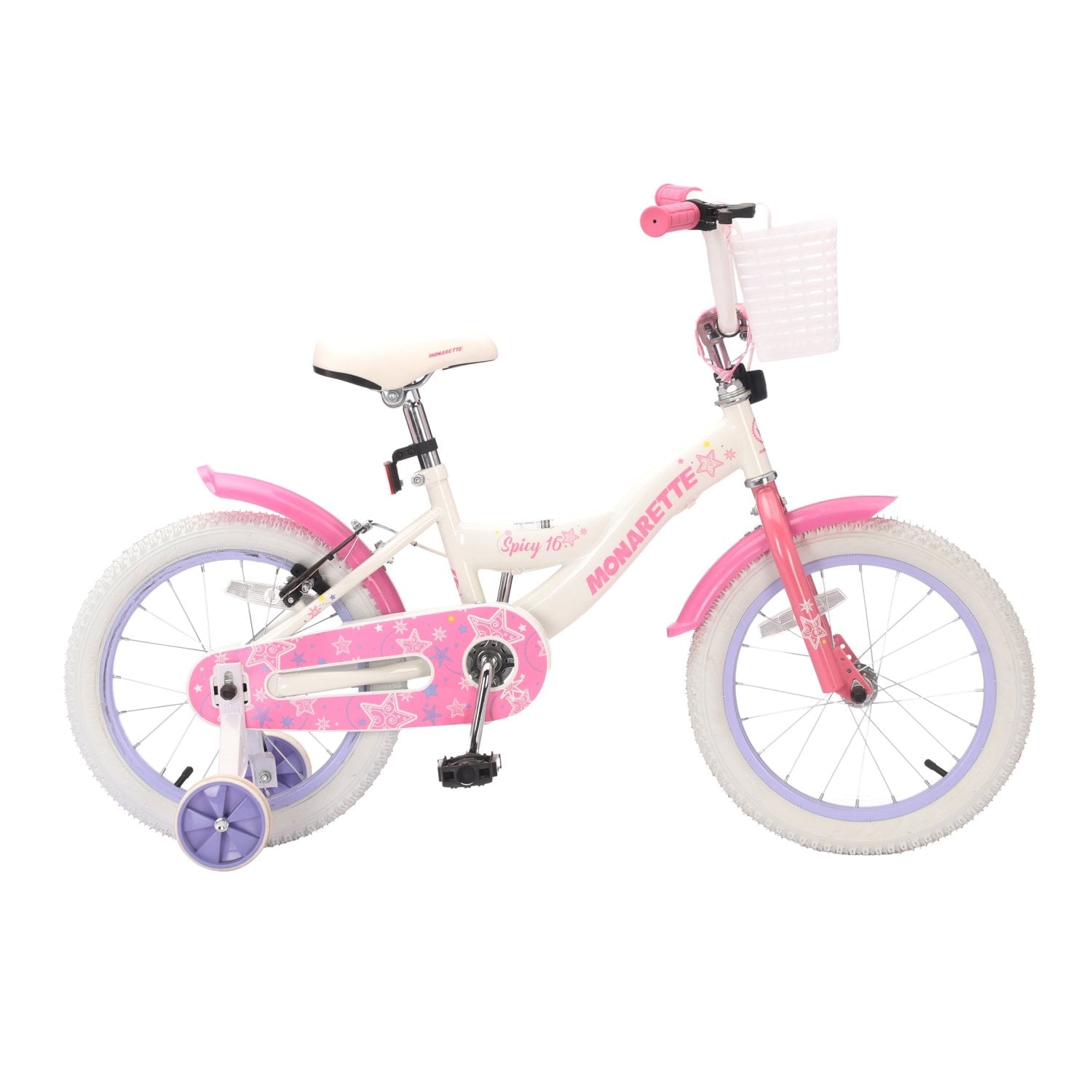 BICICLETA MONARETTE SPICY ARO 16 BLANCO