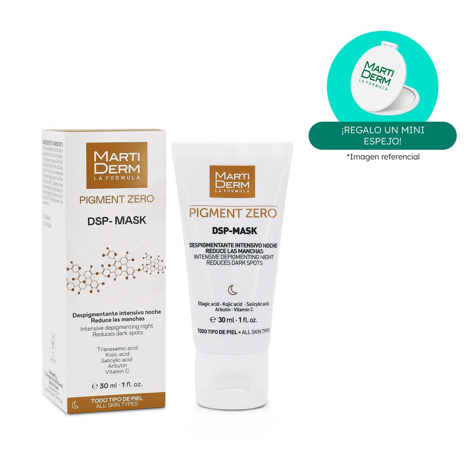 MASCARILLA DSP PIGMENT ZERO 30ML MARTIDERM