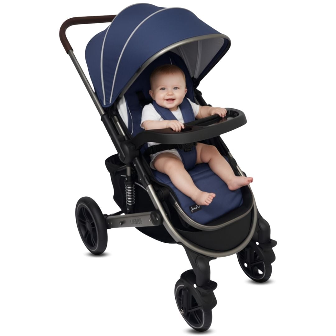 COCHE CUNA PARA BEBÉS «BEVERLY» EDICIÓN LIMITADA BLUE