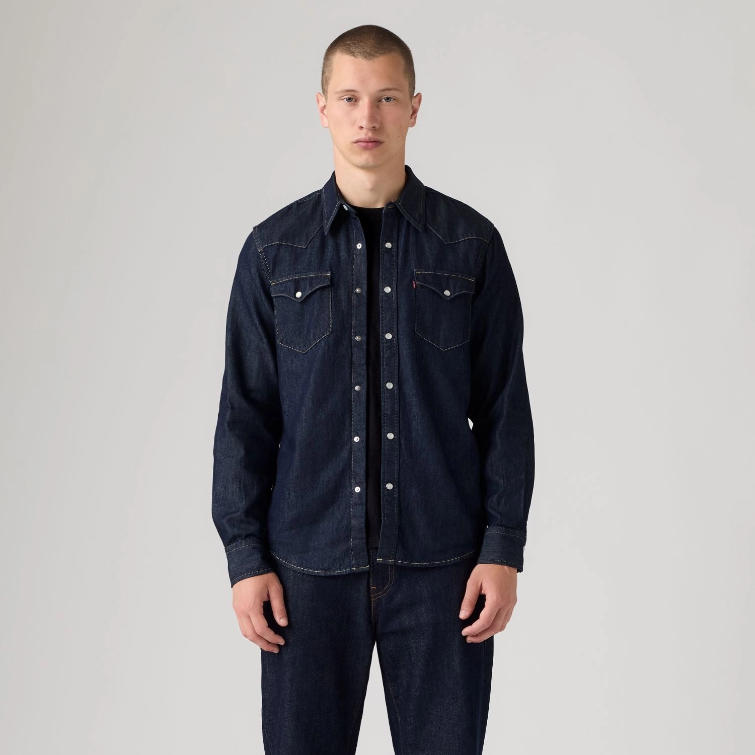 CAMISA MANGA LARGA ALGODÓN HOMBRE LEVI'S CLÁSICA BOLSILLO CLÁSICA BOLSILLO 85745-0002