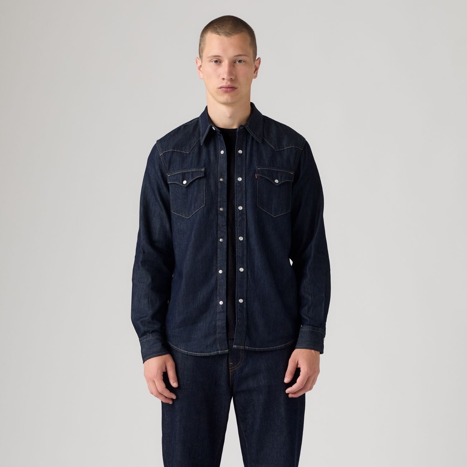 CAMISA MANGA LARGA ALGODÓN HOMBRE LEVI'S CLÁSICA BOLSILLO CLÁSICA BOLSILLO 85745-0002