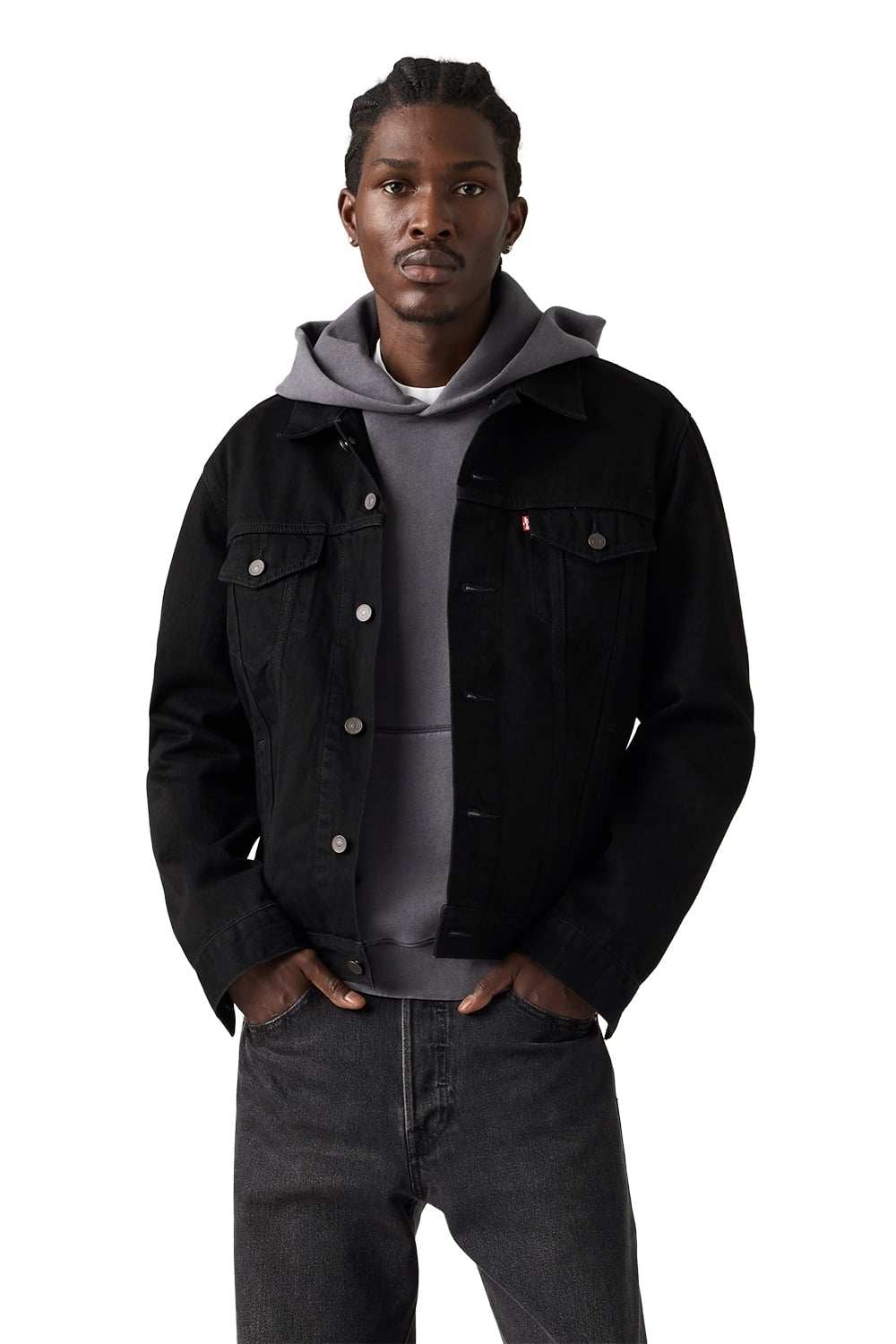 CASACA HOMBRE THE TRUCKER JACKET NEGRO LEVIS 72334-0797