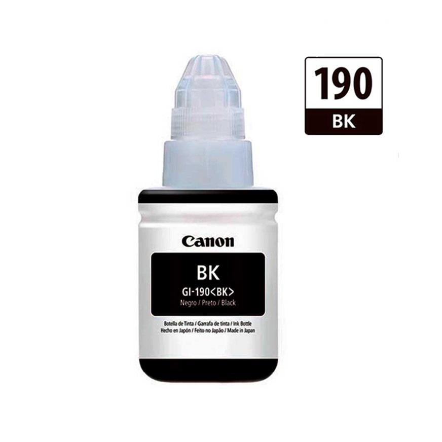 TINTA CANON GI-190BK NEGRO IMPRESORA
