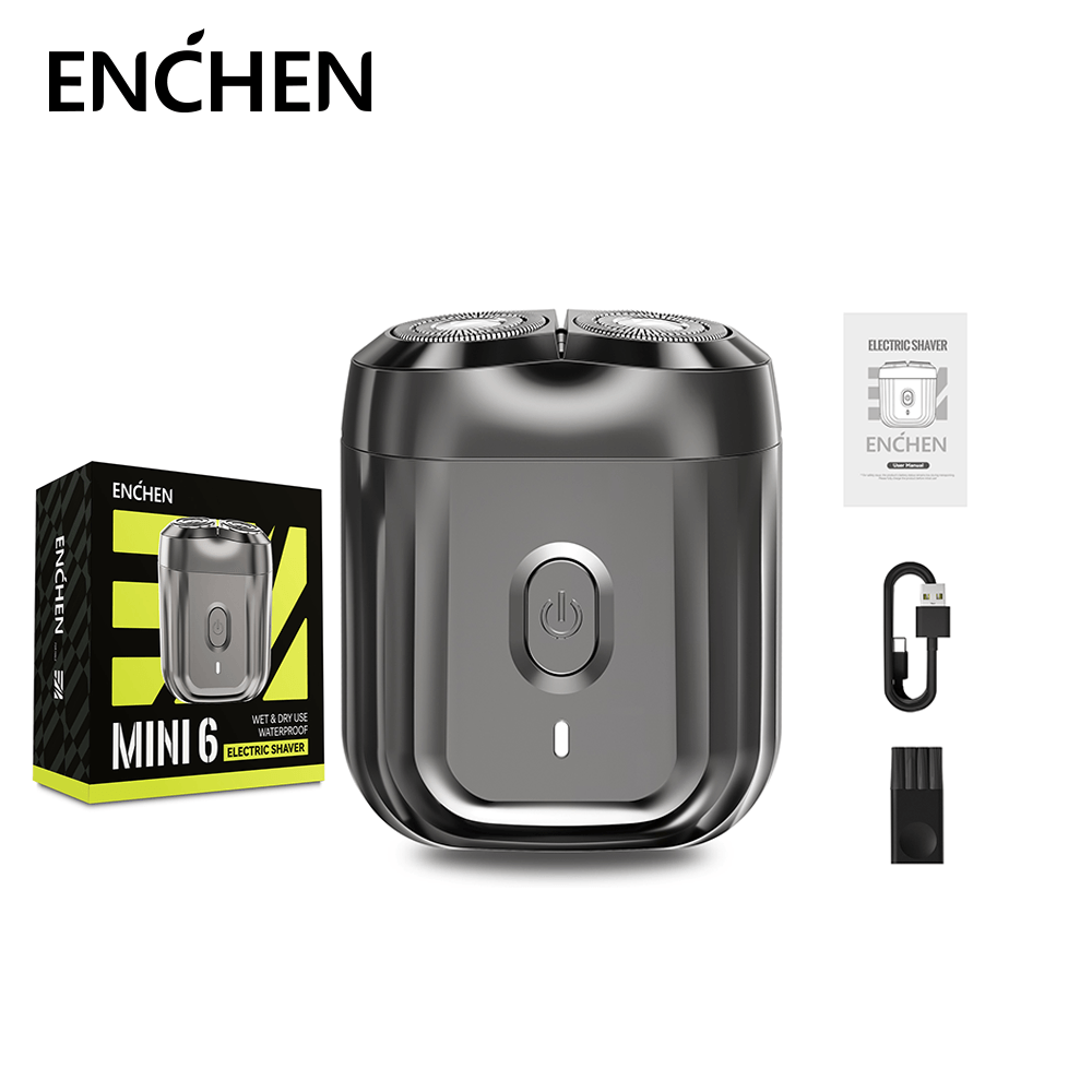 AFEITADORA ELÉCTRICA ENCHEN MINI 6 GRIS