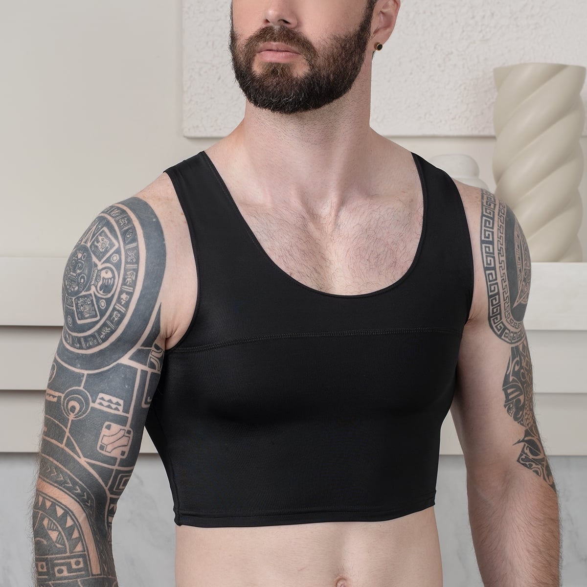 FAJA PARA PECHO O GINECOMASTIA CORRECTOR DE POSTURA PARA HOMBRE