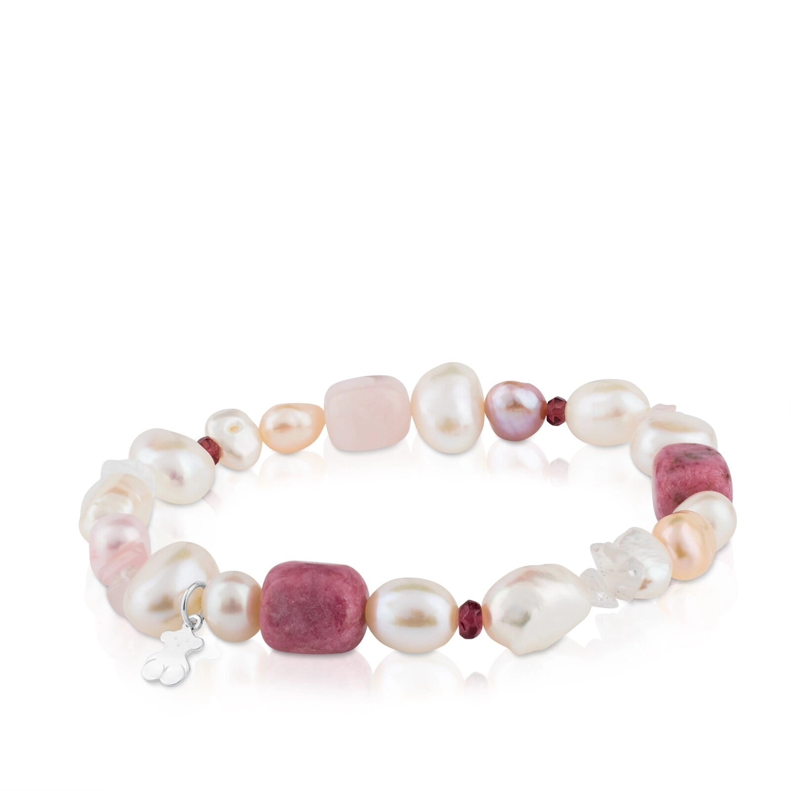 PULSERA TOUS PERLA CULTIVA GEMAS1 PLATA LEY