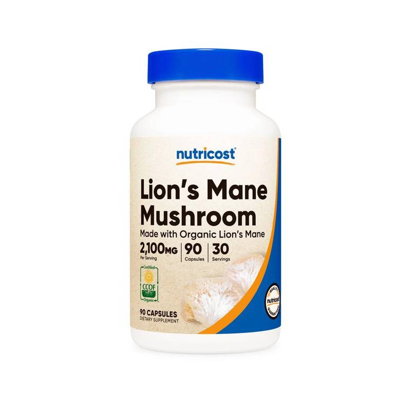 SUPLEMENTO LIONS MANE MELENA LEON REFORZAR SISTEMA INMUNE NUTRICOST