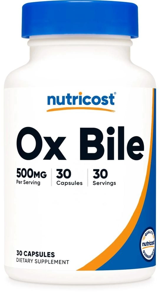 OX BILE BILIS DE BUEY 500 MG 30CAPSULES
