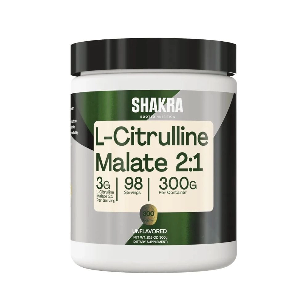 SHAKRA L CITRULLINE MALATE CITRULINA MALATO 300 GRAMOS