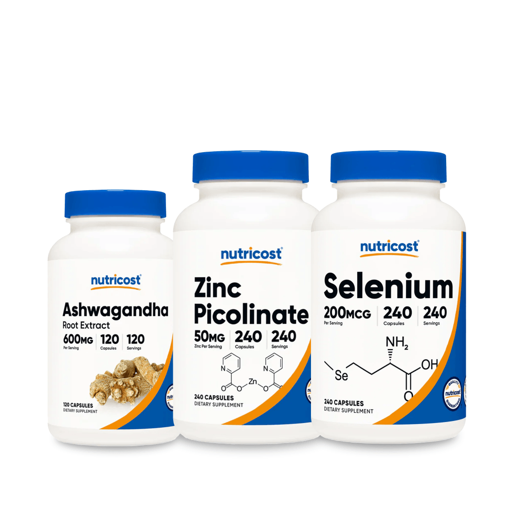 NUTRICOST SOPORTE TIROIDEO (SELENIO, ZINC PICOLINATE, ASHWAGANDHA)