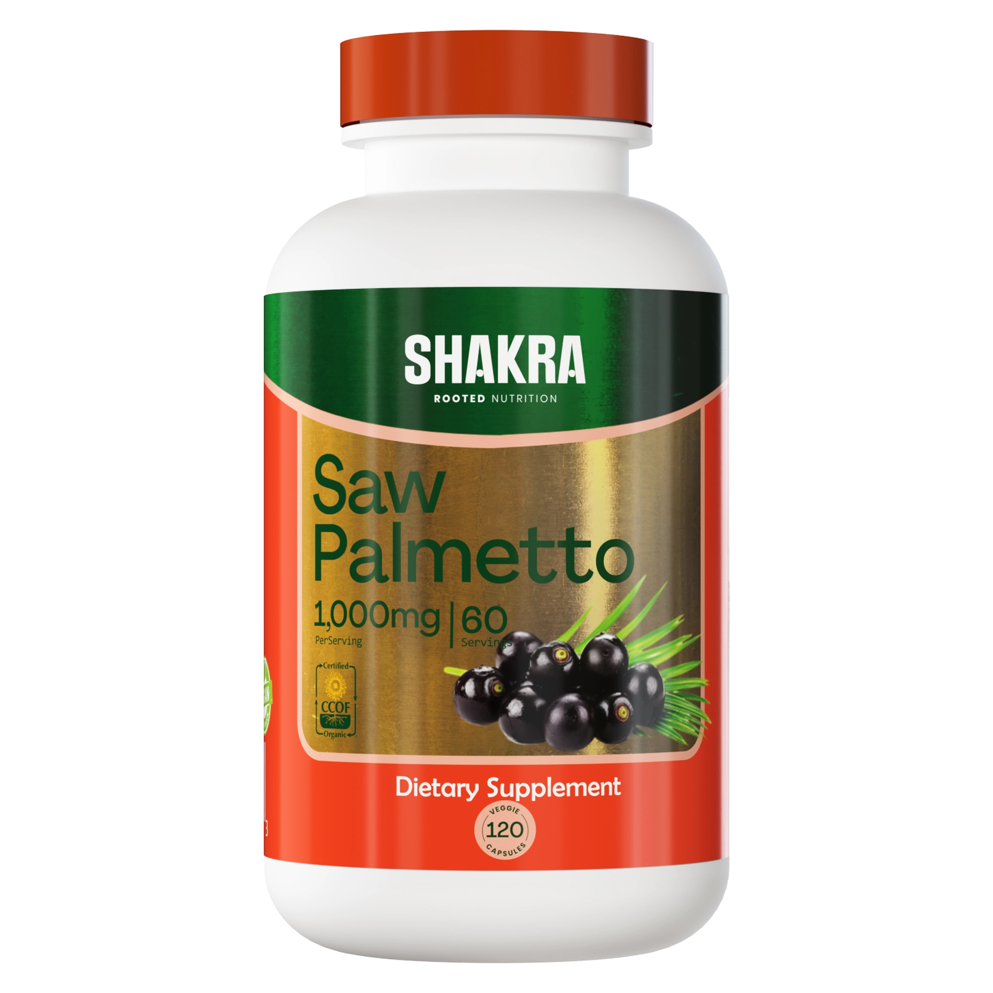 SHAKRA SAW PALMETTO 120 CAPSULAS