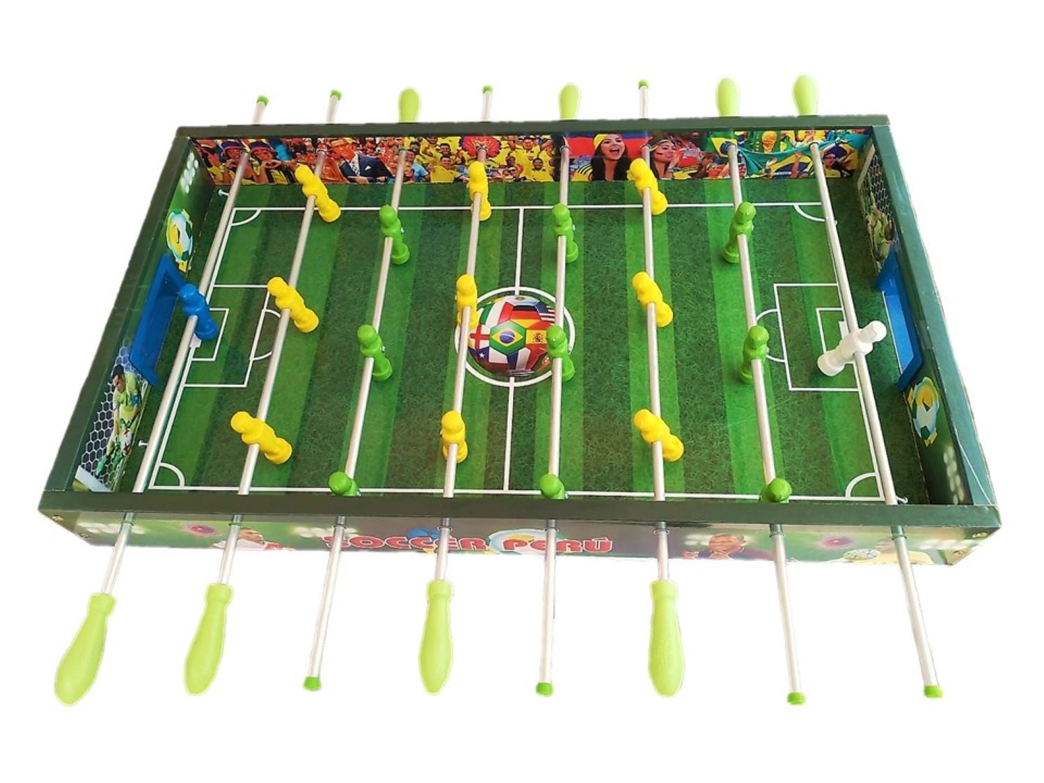 FULBITO DE MESA MANO REVERSIBLE DE MADERA – 5 JUEGOS EN 1