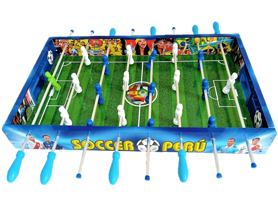 FULBITO DE MESA MANO REVERSIBLE DE MADERA – 5 JUEGOS EN 1