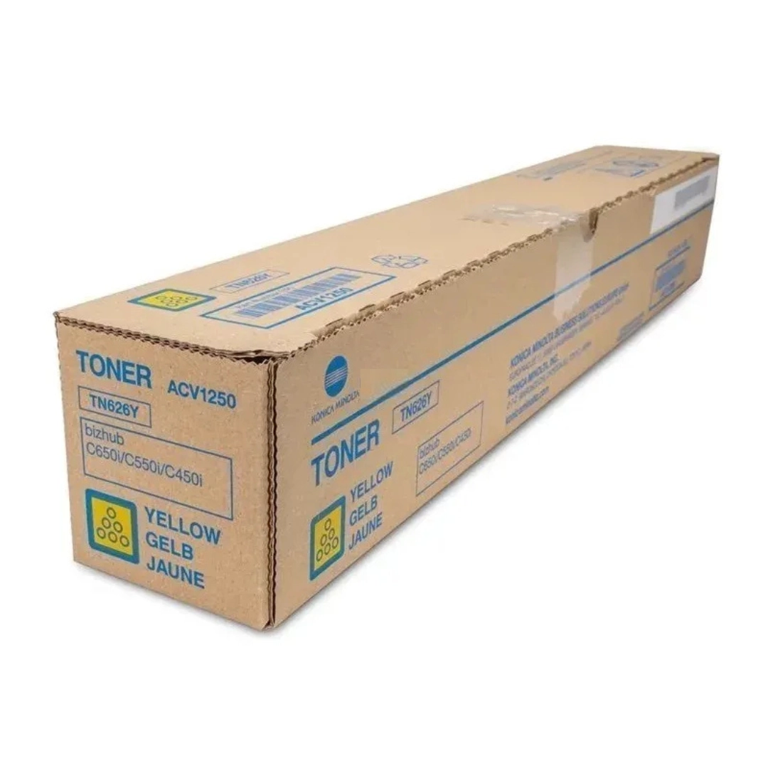 TONER DE IMPRESION KONICA MINOLTA TN-626Y COLOR AMARILLO
