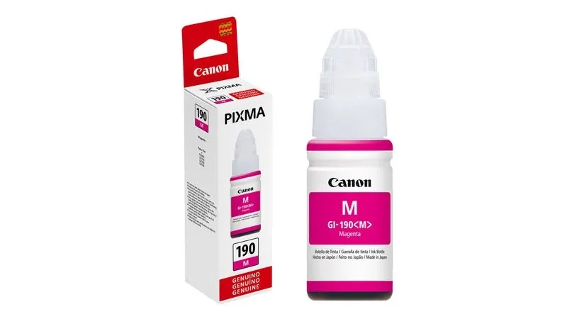 TINTA DE IMPRESION CANON GI-190M MAGENTA