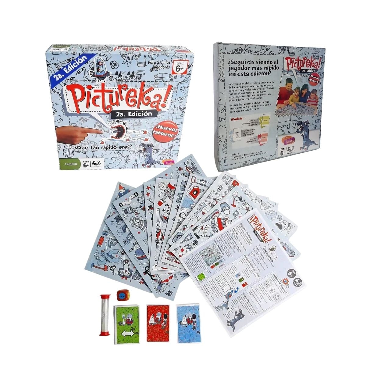 JUEGO DE MESA PICTUREKA!-2DA EDICIÓN PARA TODOS