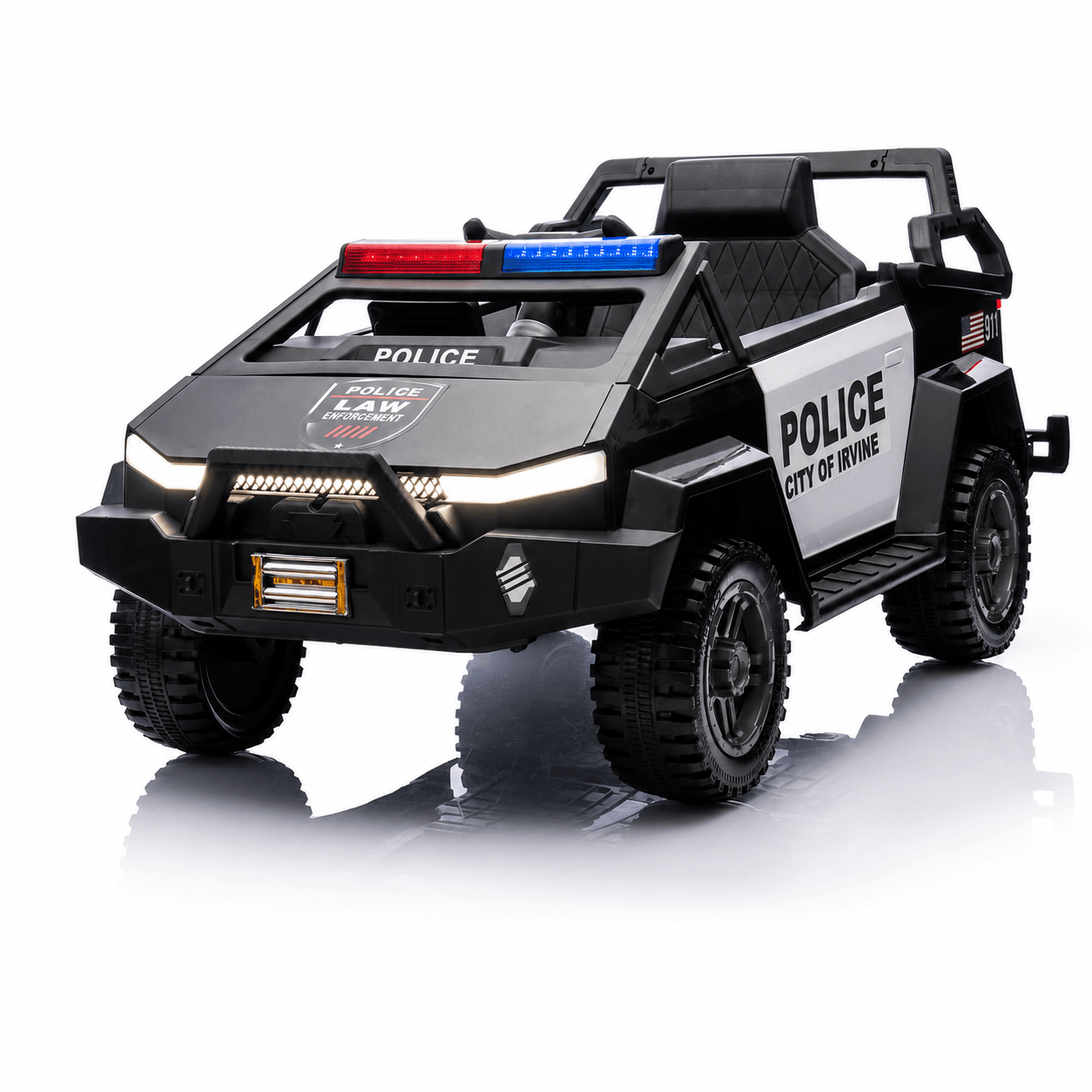 AUTO A BATERIA PARA NIÑOS BR2518 POLICE
