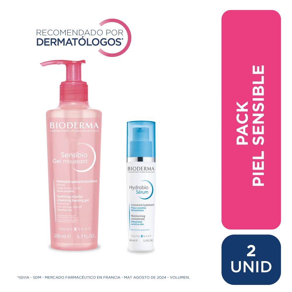 BIODERMA KIT HIDRATACIÓN PIEL SENSIBLE