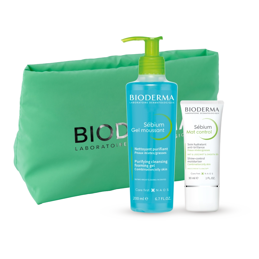 BIODERMA SÉBIUM KIT RUTINA PIEL GRASA