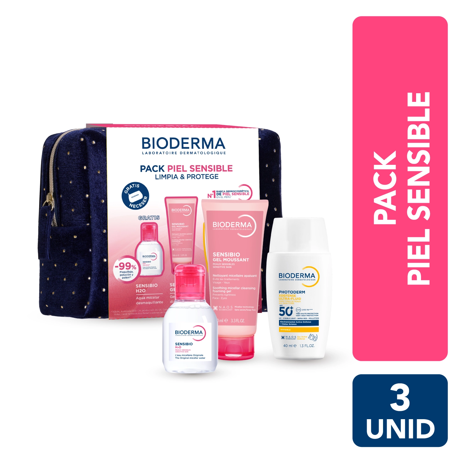 BIODERMA PACK PIEL SENSIBLE