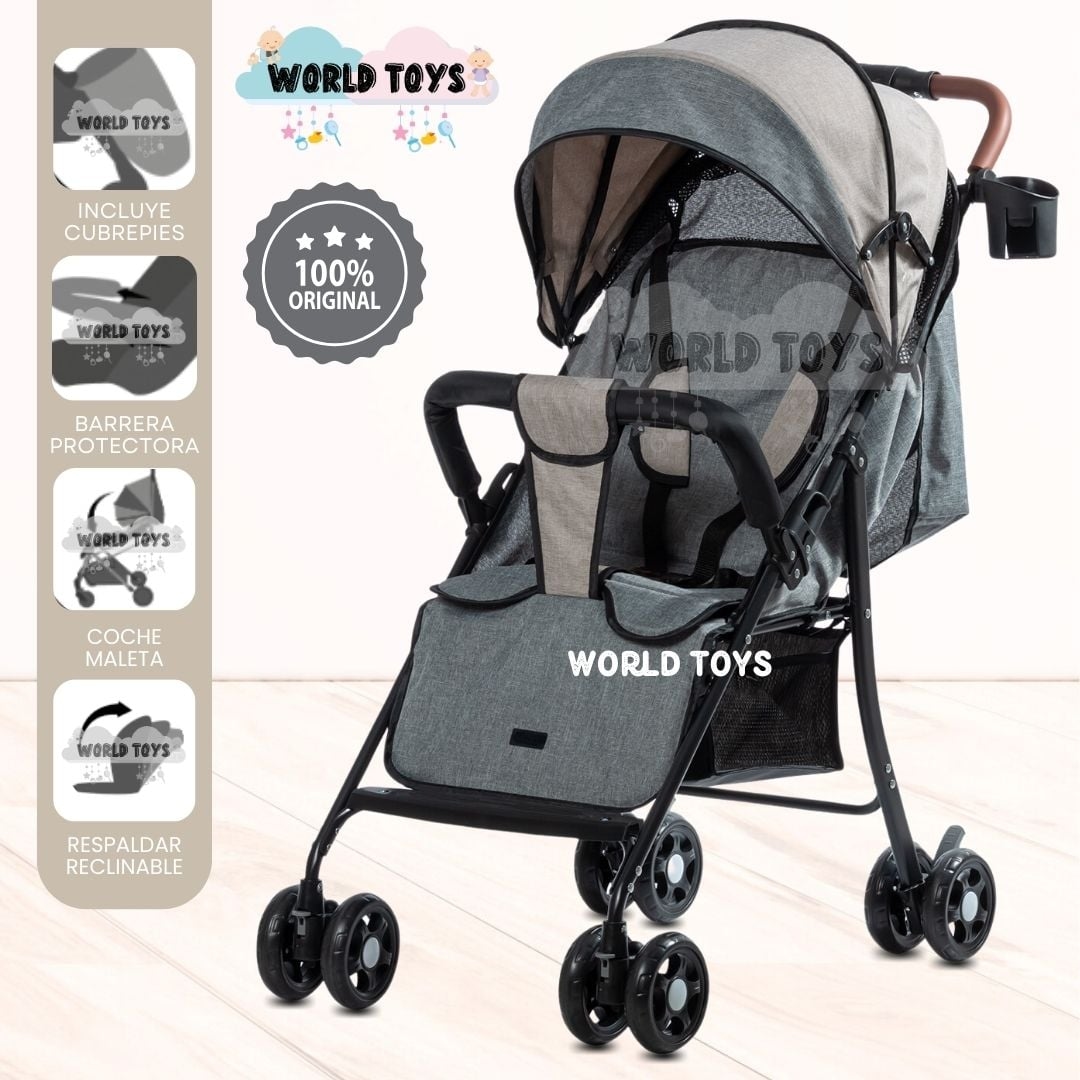 COCHE CUNA DE LUJO «MADDOX» EDICICÓN LIMITADA BEIGE