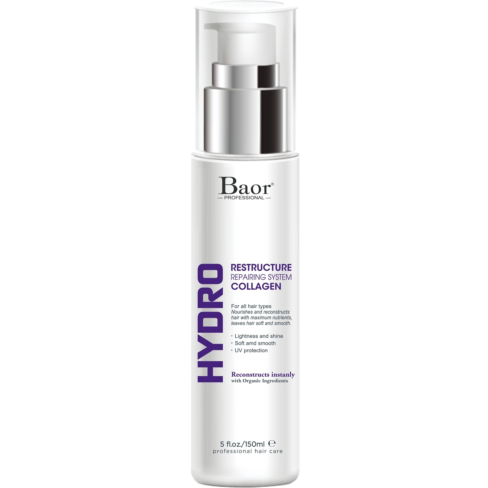 TRATAMIENTO CAPILAR BAOR PROFESSIONAL 150ML HYDRO COLLAGEN MULTIFUNCIONAL
