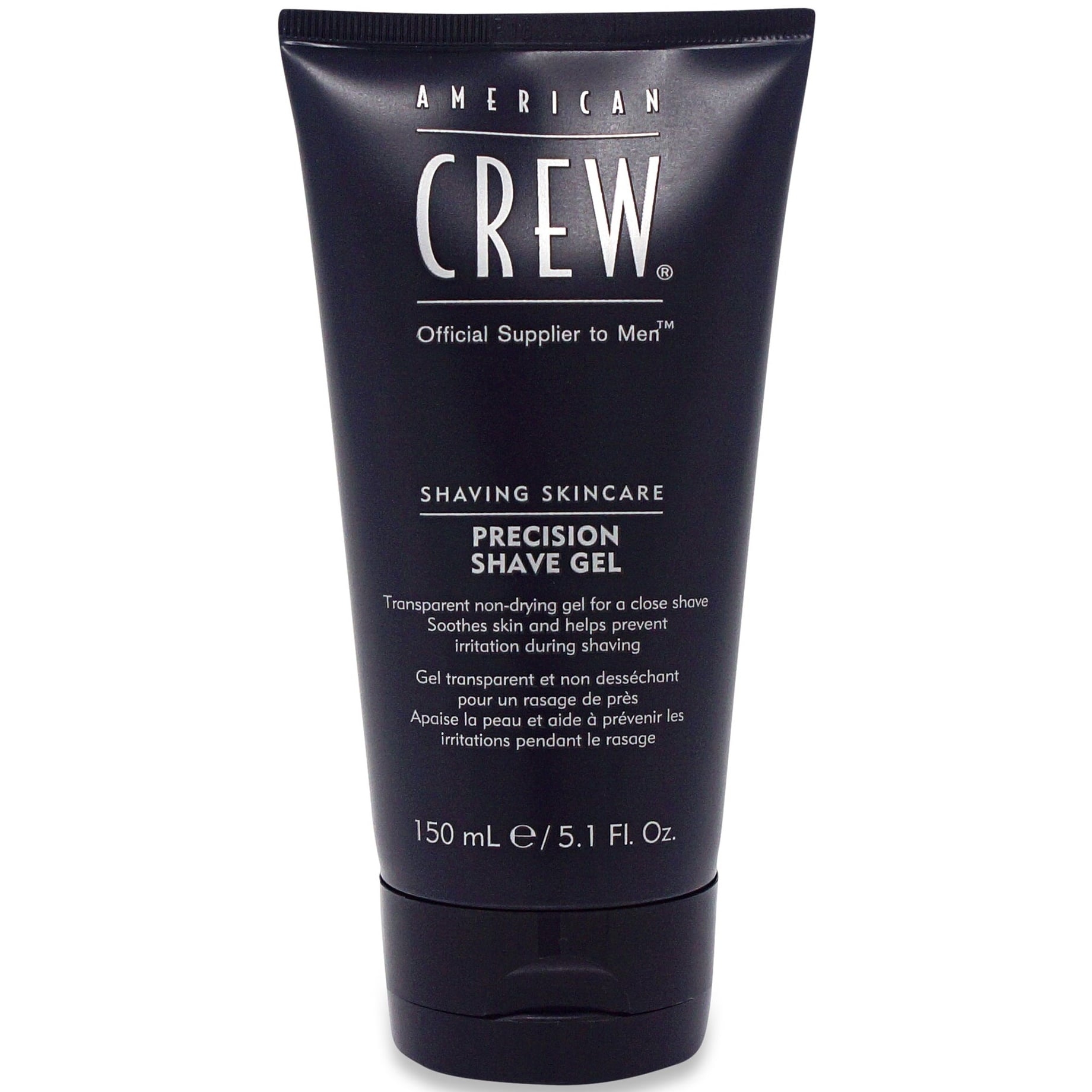 GEL PARA AFEITAR SIN ESPUMA PRECISION SHAVE GEL AMERICAN CREW MEN 150ML