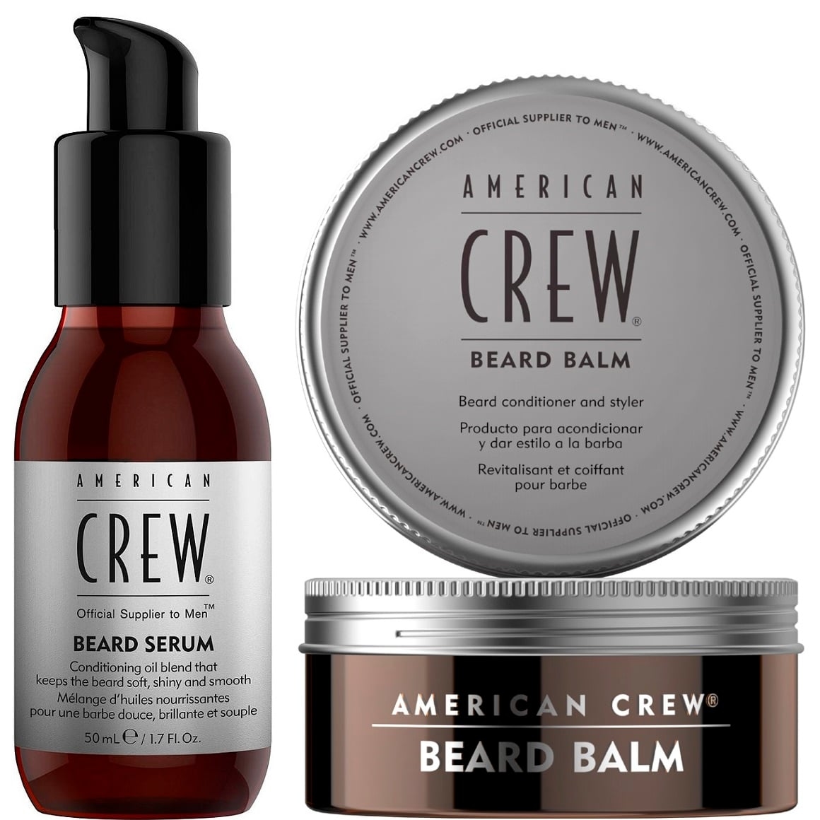 ACEITE BARBA AMERICAN CREW BEARD SERUM + CERA BARBA MEN