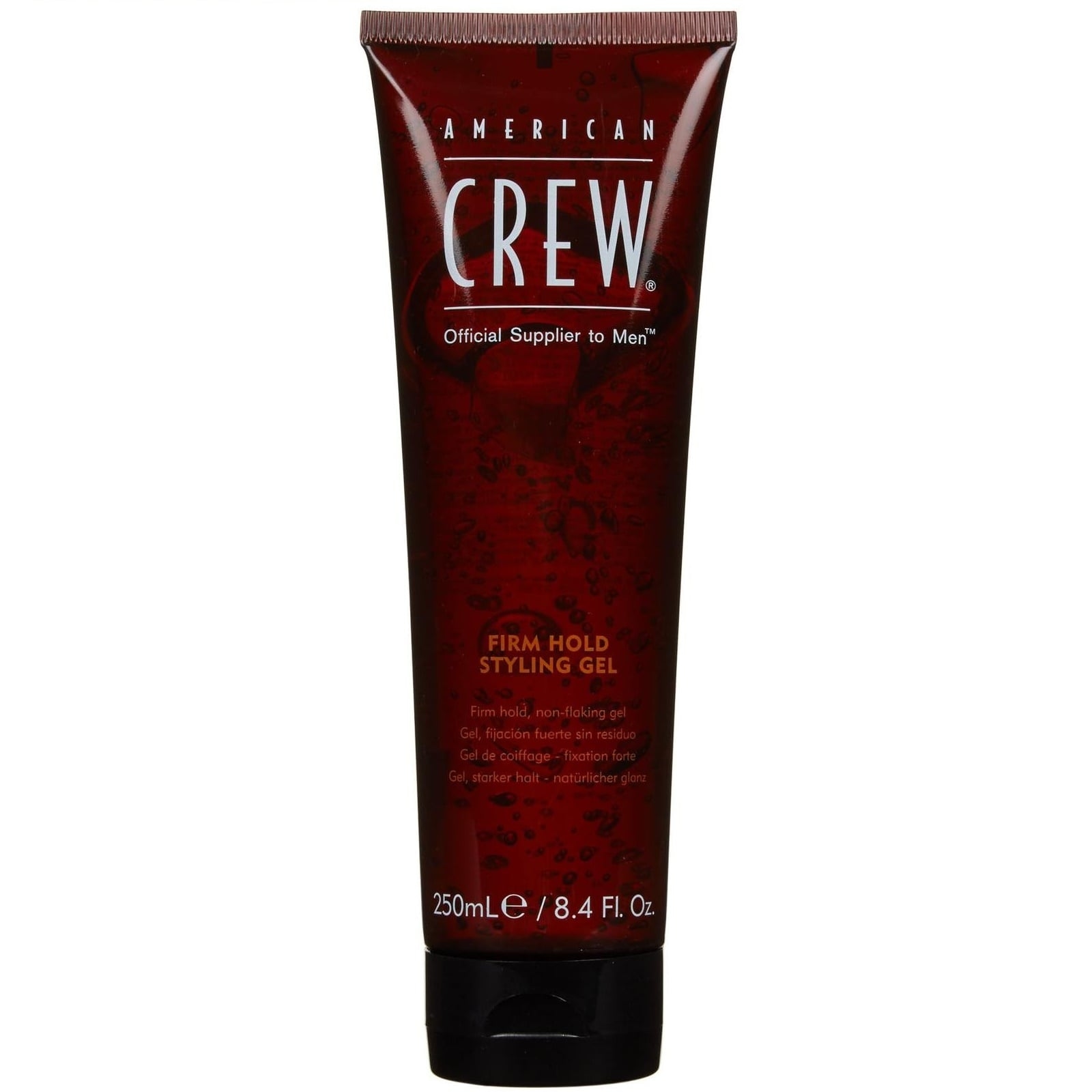 GEL AMERICAN CREW SIN ALCOHOL FIJACIÓN FUERTE FIRM HOLD STYLING MEN 250 ML