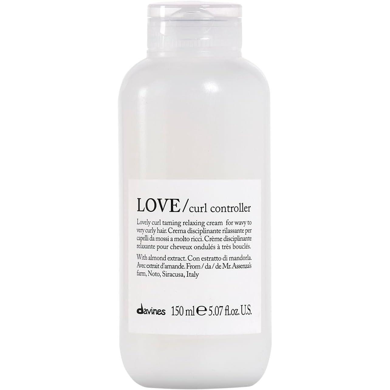 CONTROLLER CREMA ANTI FRIZZ PARA RIZOS Y ONDAS DAVINES LOVE CURL 150ML