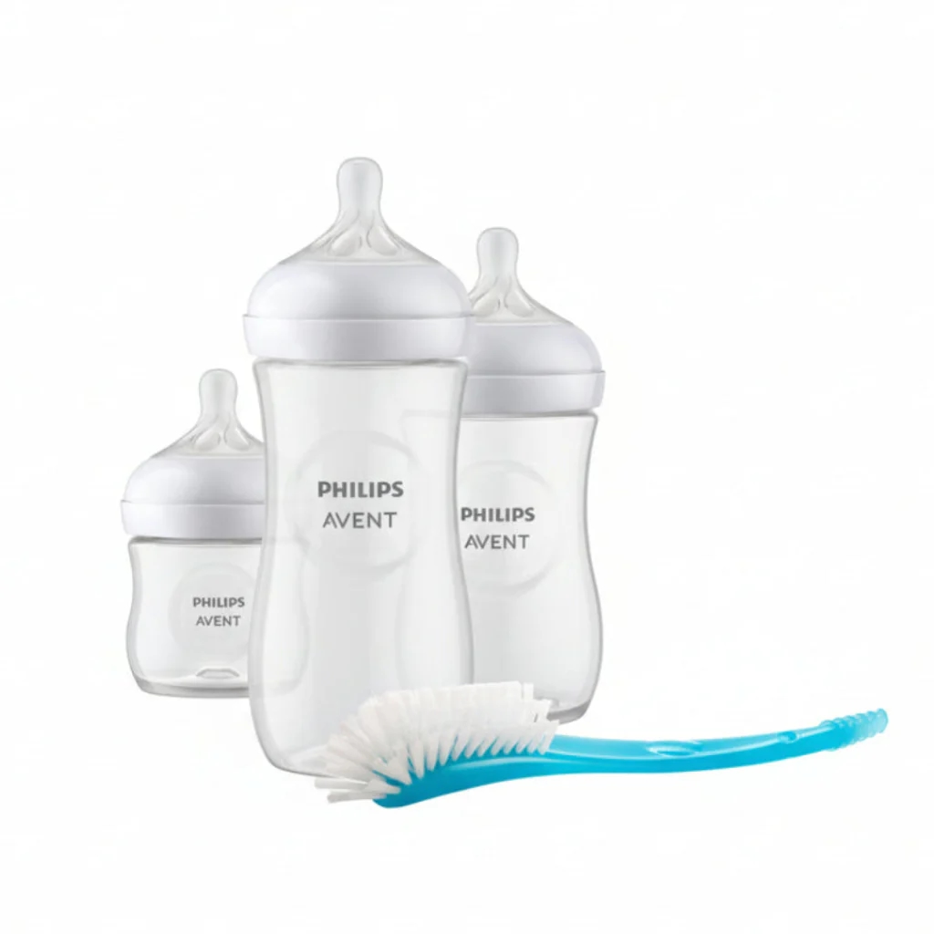 SET NATURAL 3.0 MIX 3 BIBERONES + CEPILLO
