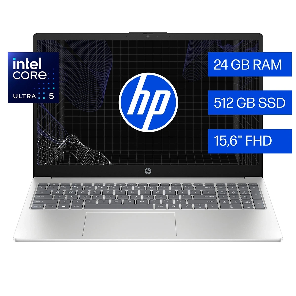 LAPTOP HP AI 15-FD2353LA INTEL CORE ULTRA 5 24GB RAM 512GB SSD 15.6”