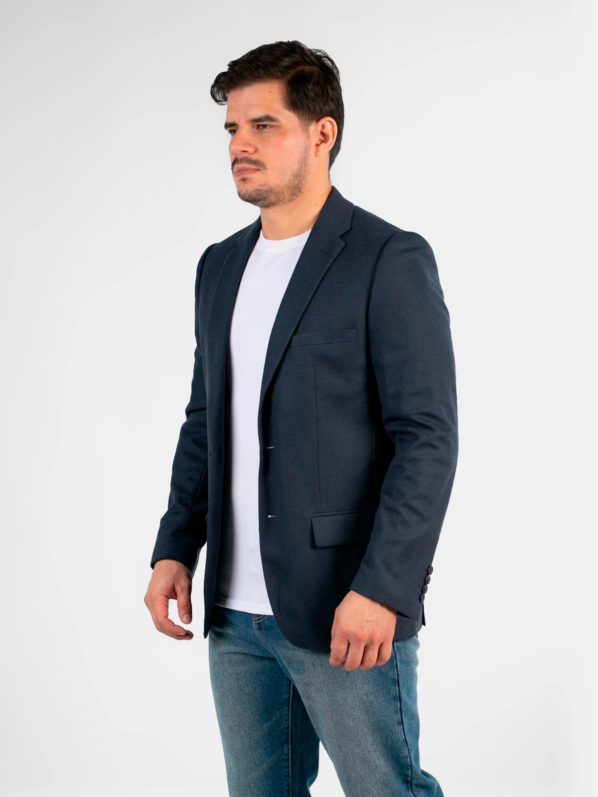 BLAZER HOMBRE OSCAR DE LA RENTA AZUL 03BLZ024