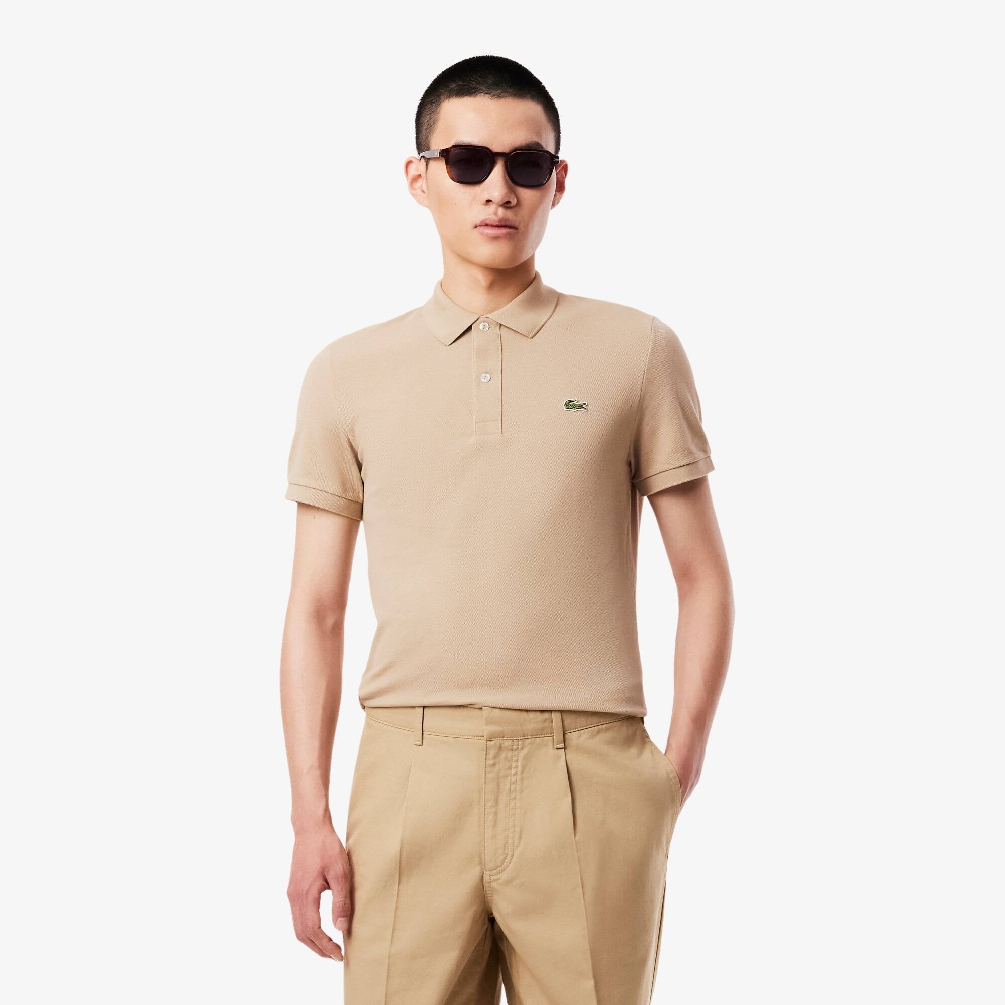 POLO MANGA CORTA ALGODÓN HOMBRE LACOSTE