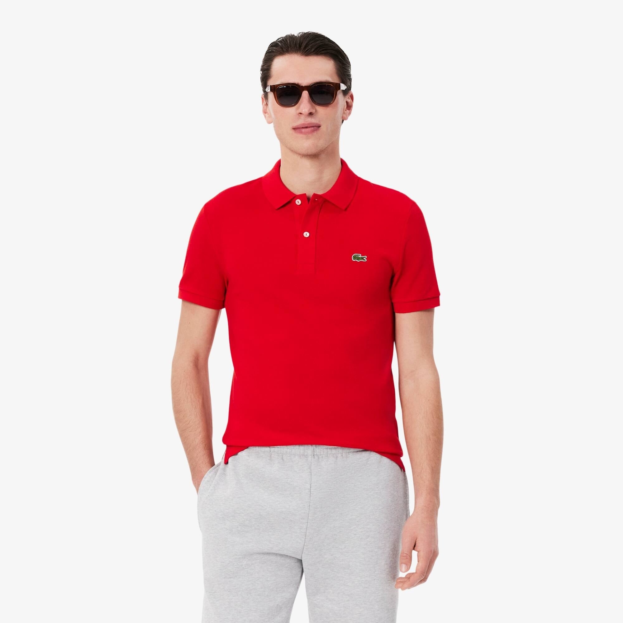 POLO MANGA CORTA ALGODÓN HOMBRE LACOSTE