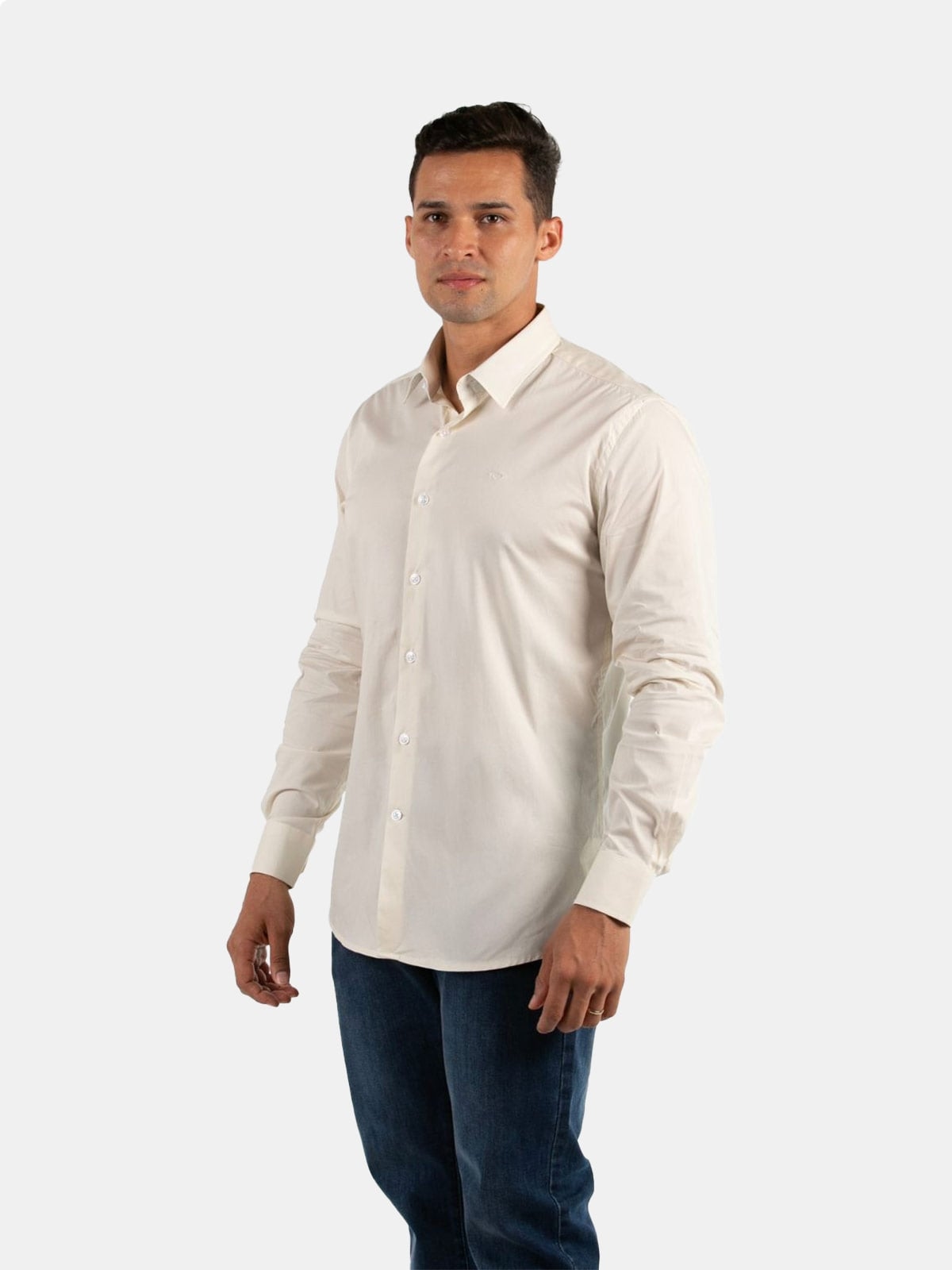 CAMISA MANGA LARGA ALGODÓN HOMBRE OSCAR DE LA RENTA