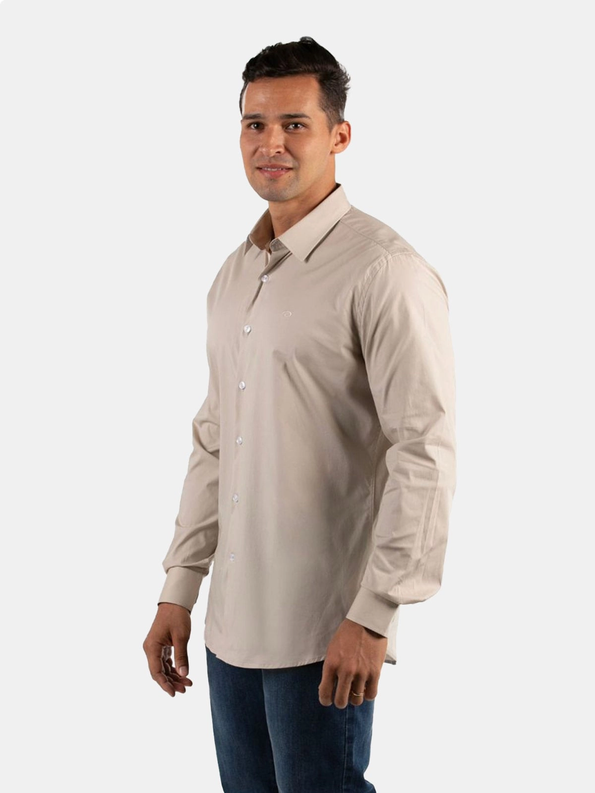 CAMISA MANGA LARGA ALGODÓN HOMBRE OSCAR DE LA RENTA
