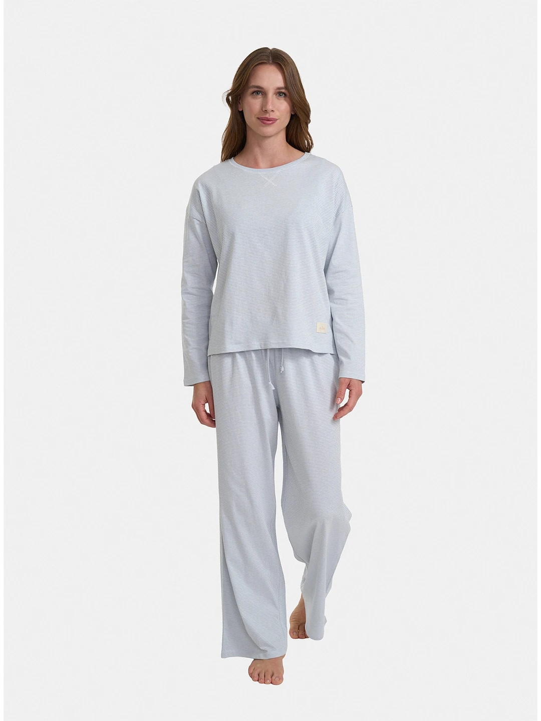 PIJAMA LARGO MUJER PALMERS ALGODÓN