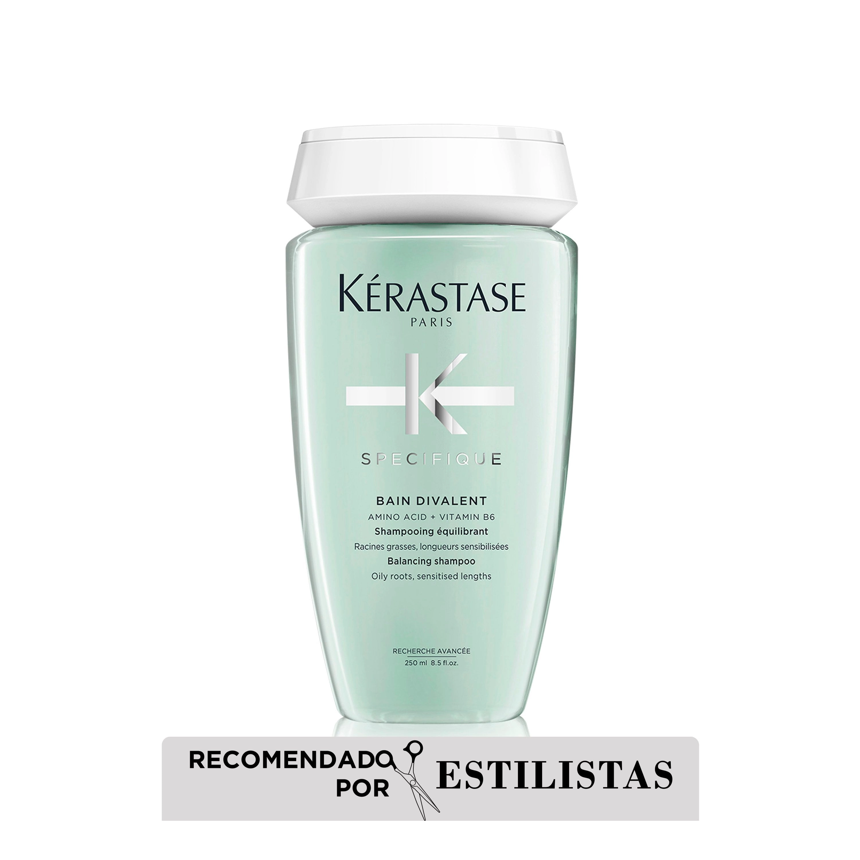 SHAMPOO PARA CABELLOS CON RAÍCES GRASAS BAIN DIVALENT SPÉCIFIQUE 250ML