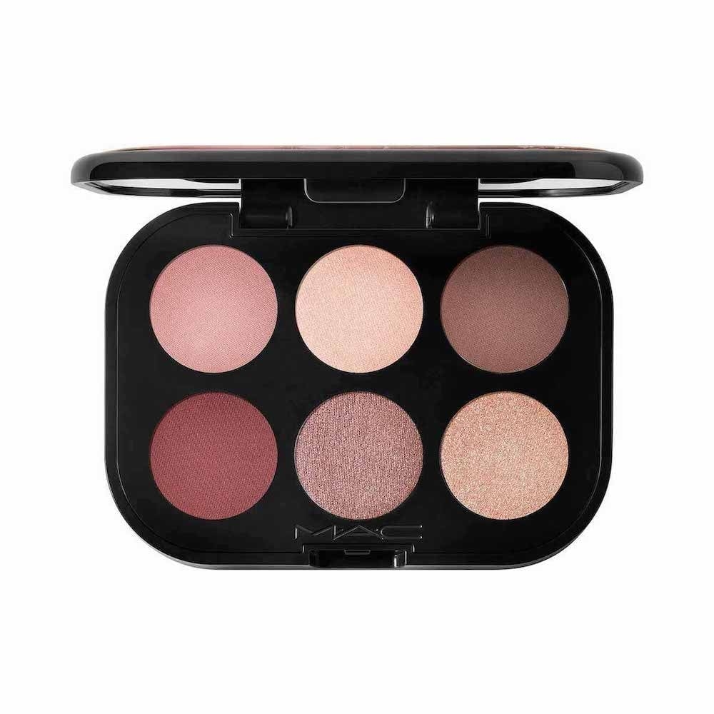 PALETA DE SOMBRAS MAC CONNECT IN COLOUR EYE SHADOW 6.25 G - EMBEDDED IN BURGUNDY