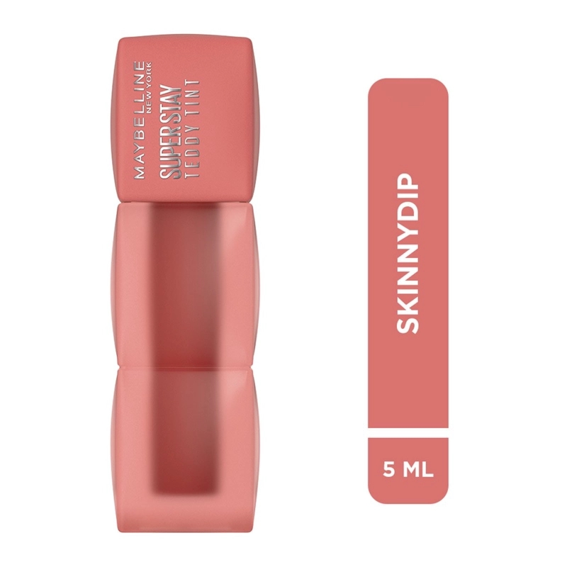 TINTA DE LABIOS MAYBELLINE SUPER STAY TEDDY TINT SKINNYDIP 5 ML