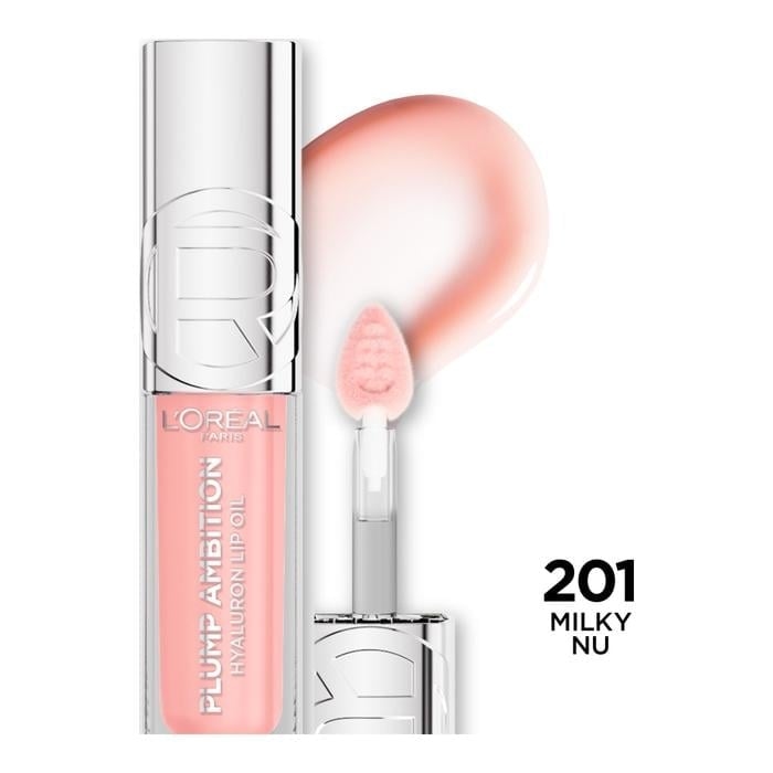 BRILLO LABIAL L'ORÉAL PARIS PLUMP AMBITION MILKY NU