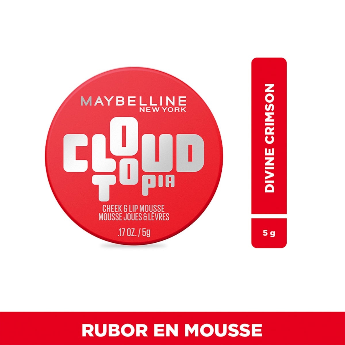RUBOR MOUSSE CLOUDTOPIA DIVINE CRIMSON